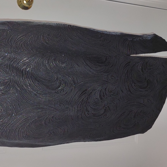 💜VINTAGE💜 EVAN PICONE Brocade One Shoulder Sheath Dress - Picture 10 of 16